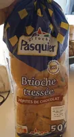 Brioche tressée aux pépites de chocolat