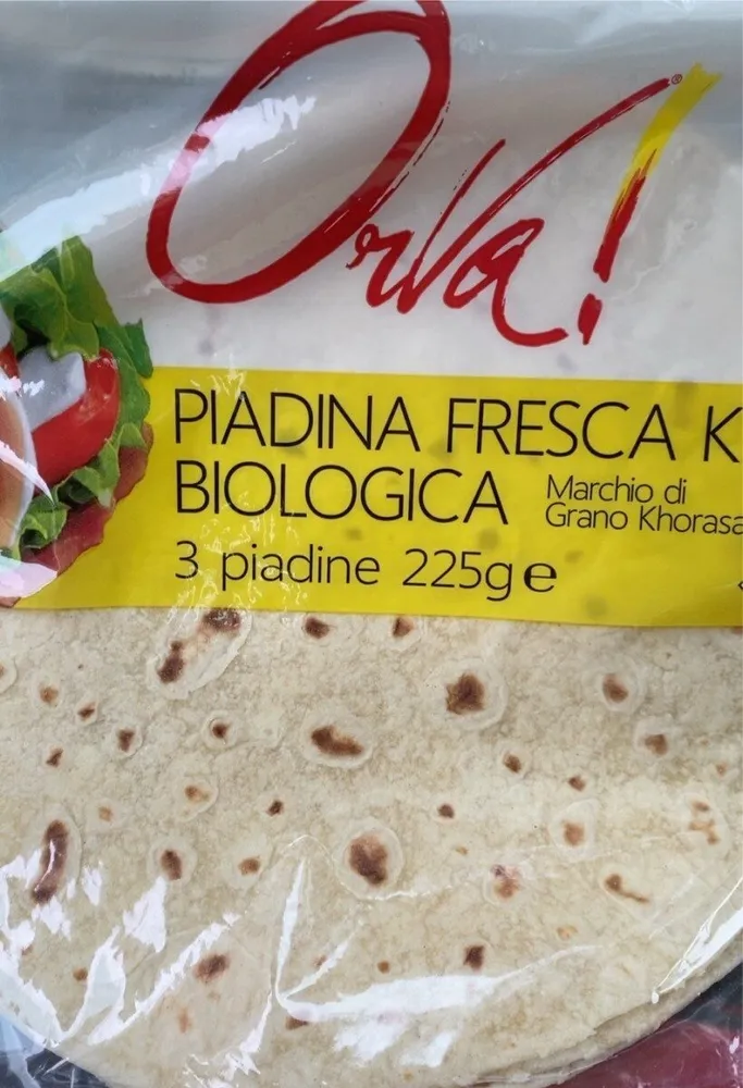 Piadina fresca Kamut biologica