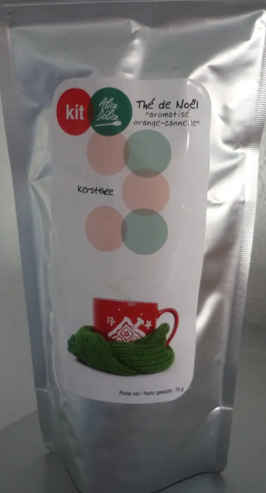 Thé de Noël aromatisé orange-cannelle