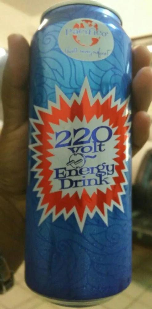 220 volt Energy Drink