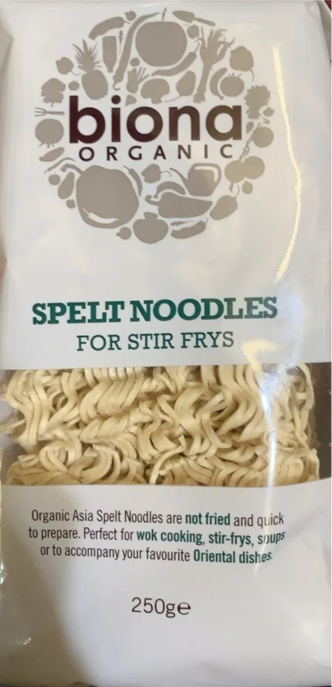 Spelt noodles