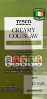 Creamy coleslaw