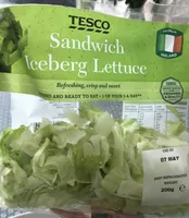 Sandwich iceberg lettuce