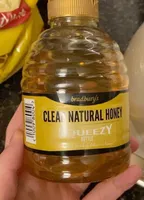 Clear natural honey
