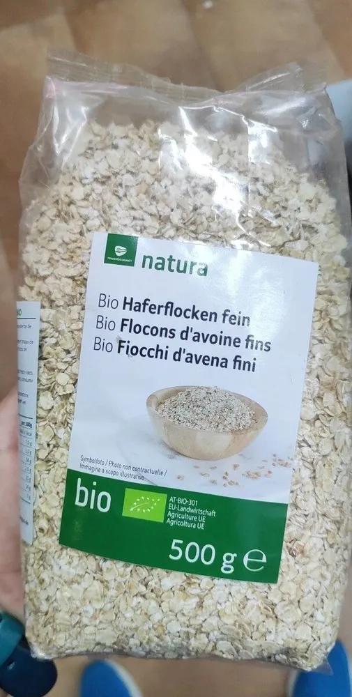 Bio flocons d'avoine fins