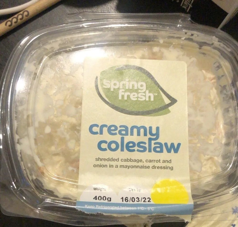 Creamy coleslaw