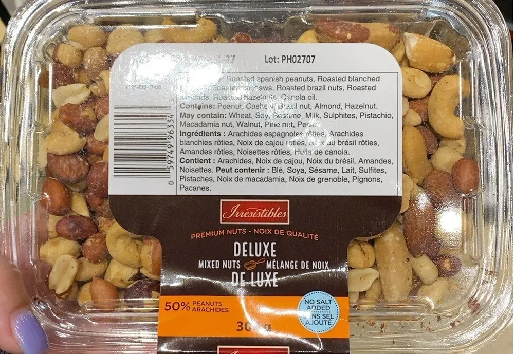 Mixed nuts