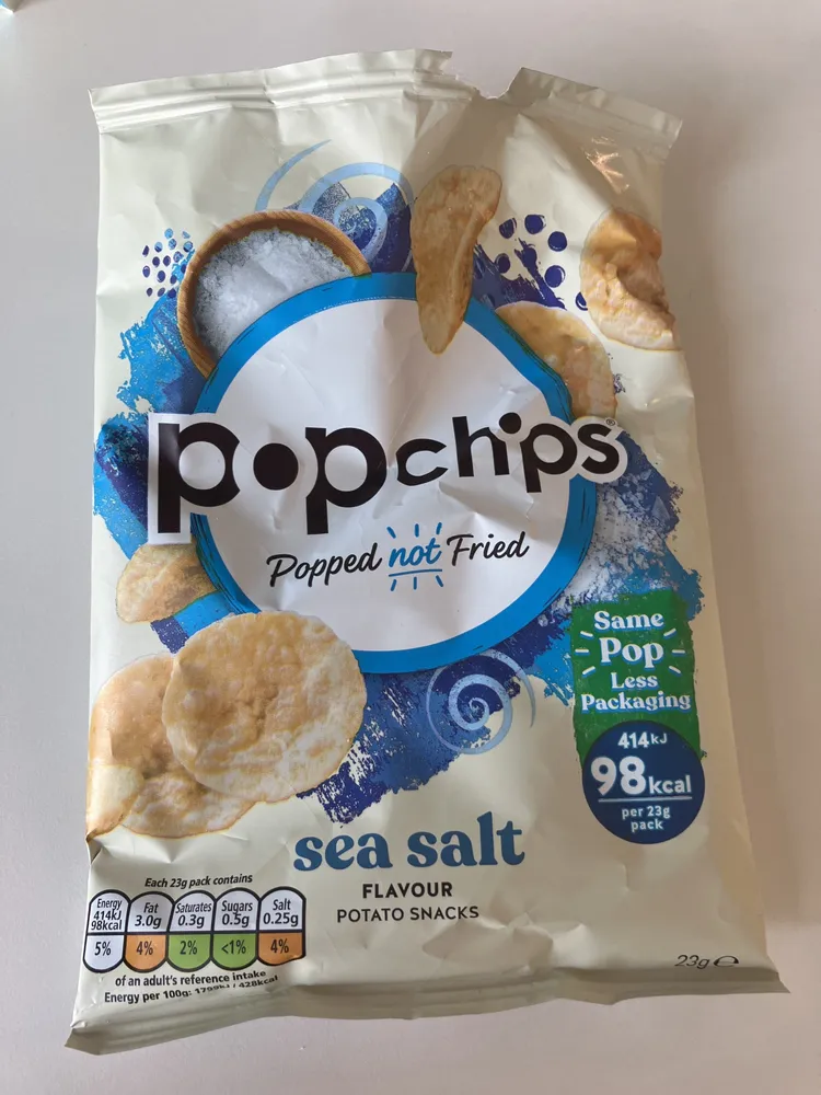 sea salt FLAVOUR POTATO SNACKS
