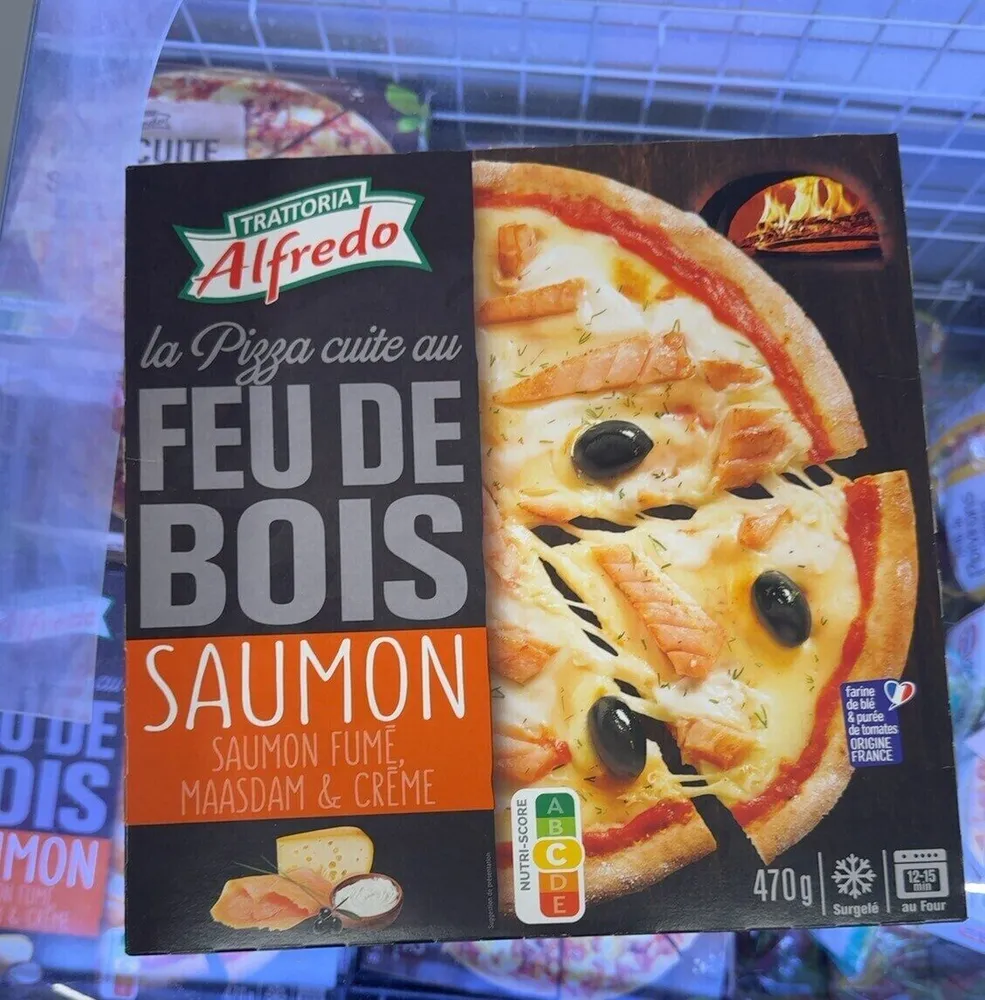 Pizza saumon