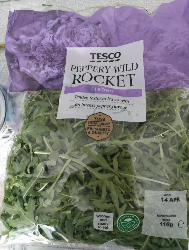 Peppery wild rocket