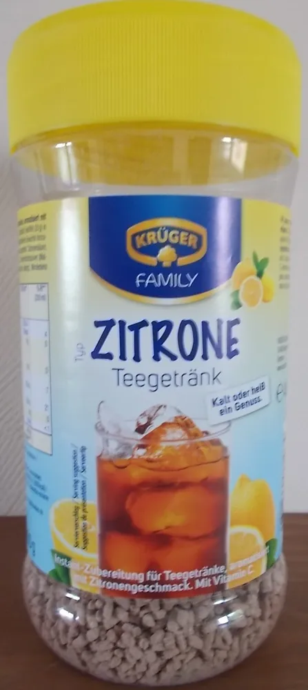 Krüger Zitrone Teegetränk