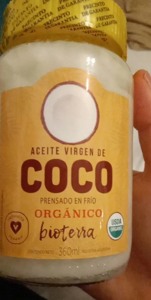 Aceite de coco