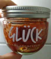 Glück aus Erdbeeren