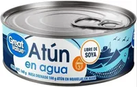 Atún en agua