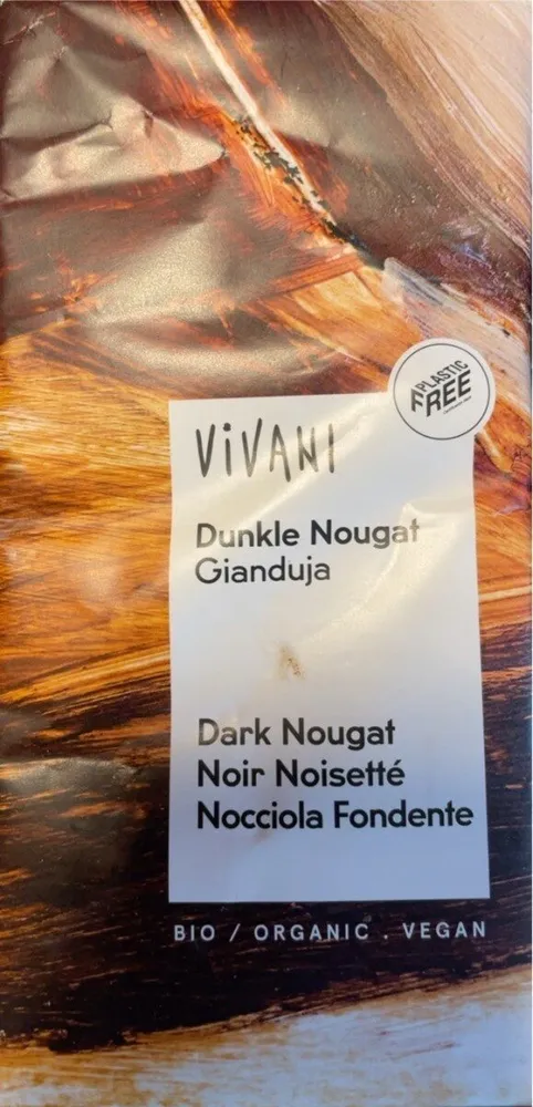Dunkle Nougat Gianduja