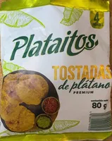 Tostadas de platano premium