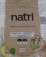 Tortilla de harina de trigo integral