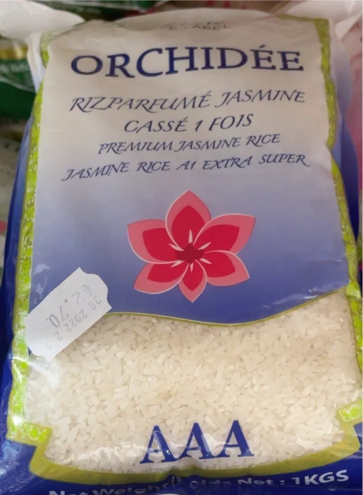 Riz parfumé jasmin