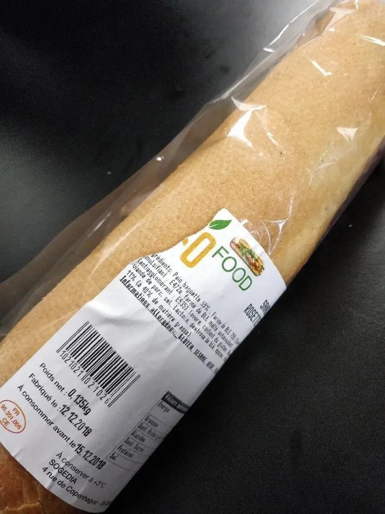 Sandwich rosette