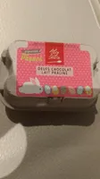 Œuf chocolat lait praliné