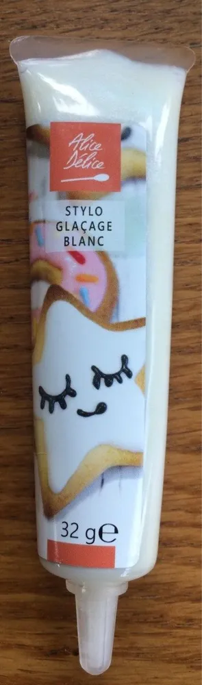 Stylo glaçage blanc