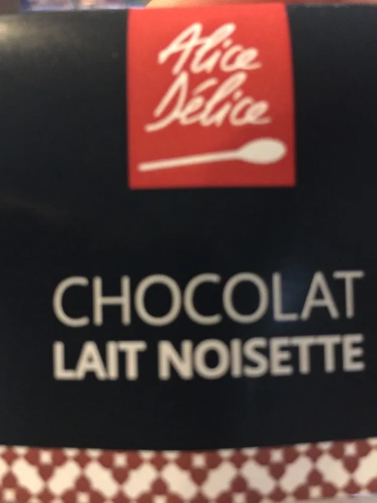 Chocolat lait noisette