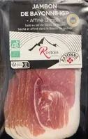 Jambon de bayonne igp