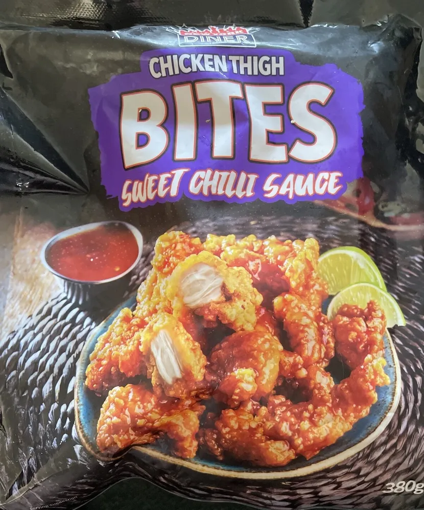 Chicken Thigh Bites With Sweet Chilli Sauce