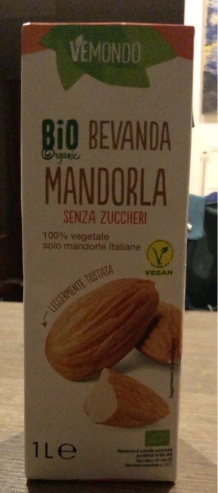 Bevanda mandorla senza zuccheri