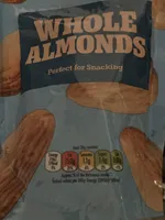 Whole almonds