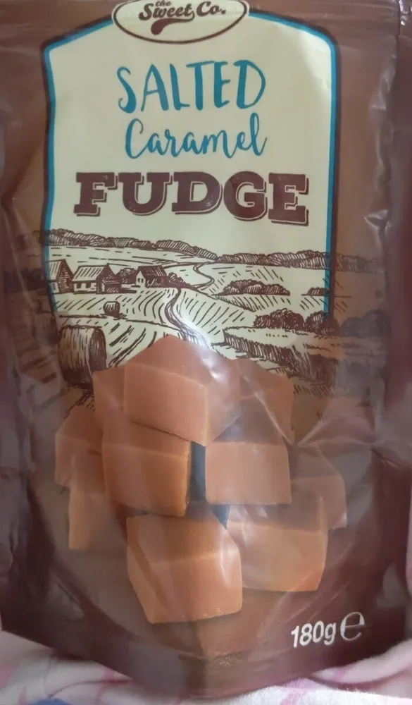 Salted caramel fudge
