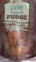 Salted caramel fudge