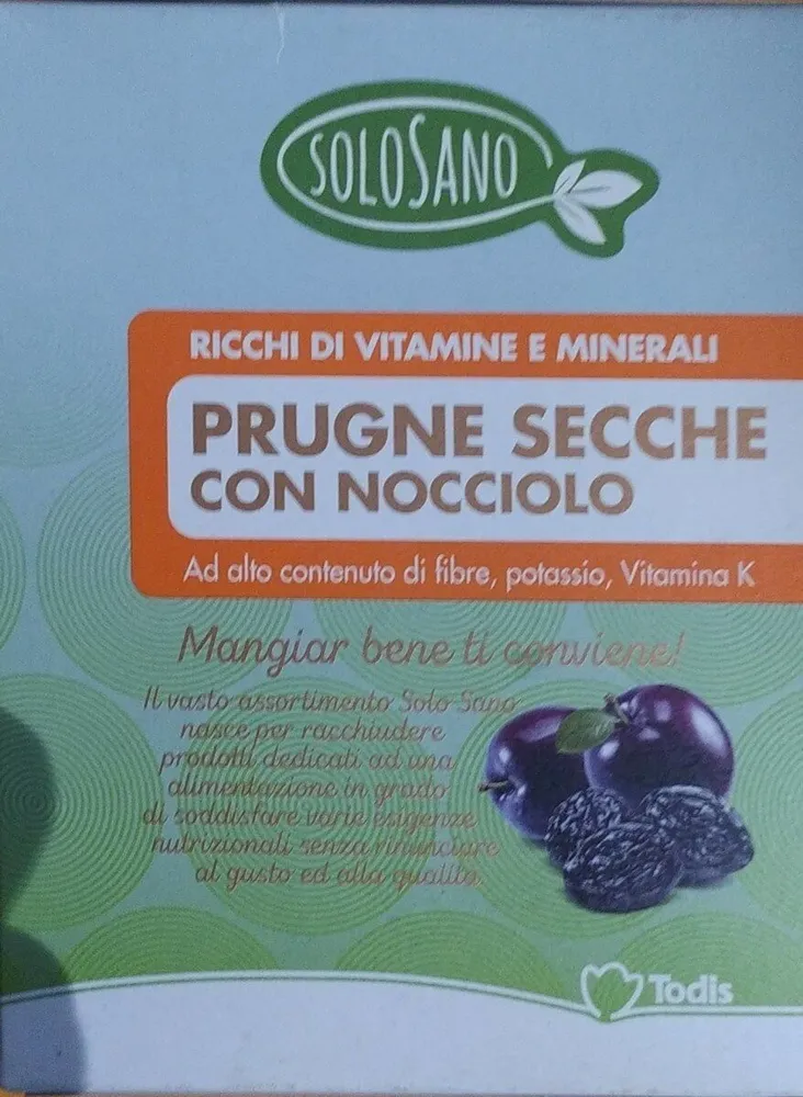 Prugne secche con nocciolo