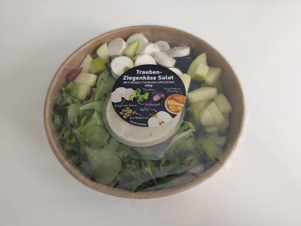 Trauben-Ziegenkäse Salat