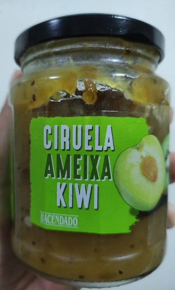 Mermelada ciruela y kiwi
