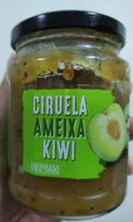 Mermelada ciruela y kiwi