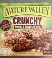 Crunchy avoine et chocolat noir