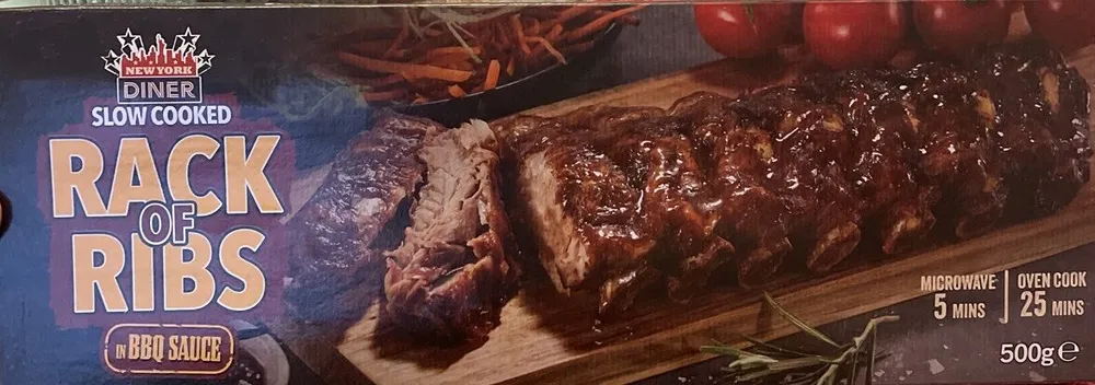 Slow Cooked Rack Of Ribs In BBQ Sauce