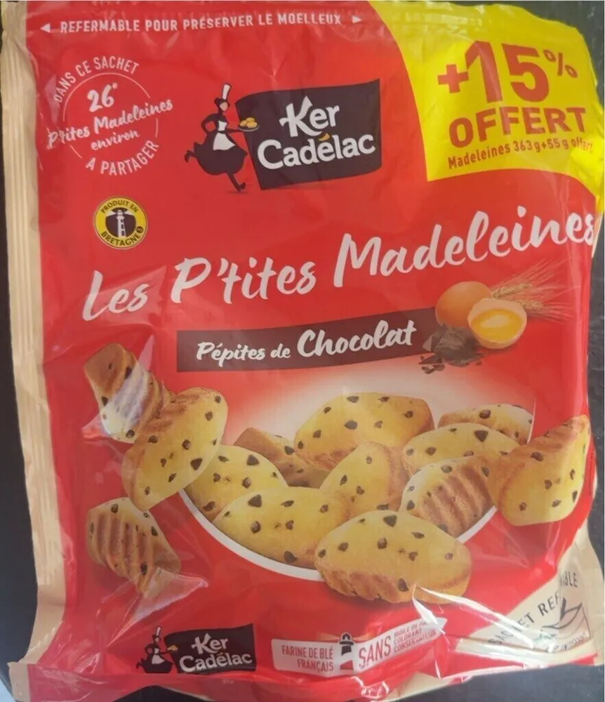Les p’tites madeleines