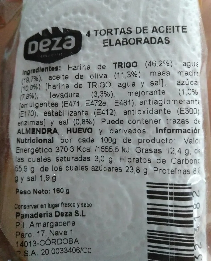 Tortas de aceite
