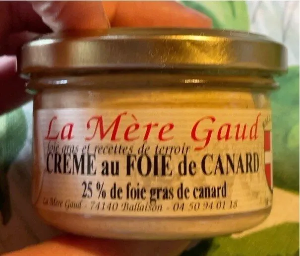 Creme au foie gras de canard
