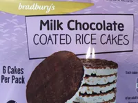Milk chocolate rice cake