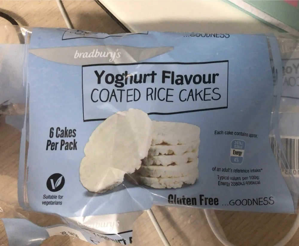 Yogurt Flavour Coated Rice Cakes