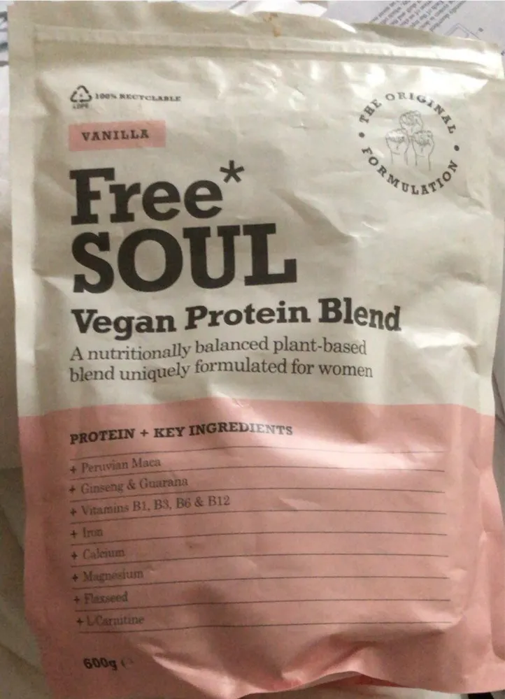 Vegan protein blend