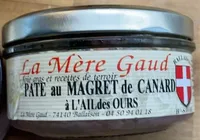 Pate au magret de canard à l’ail des ours
