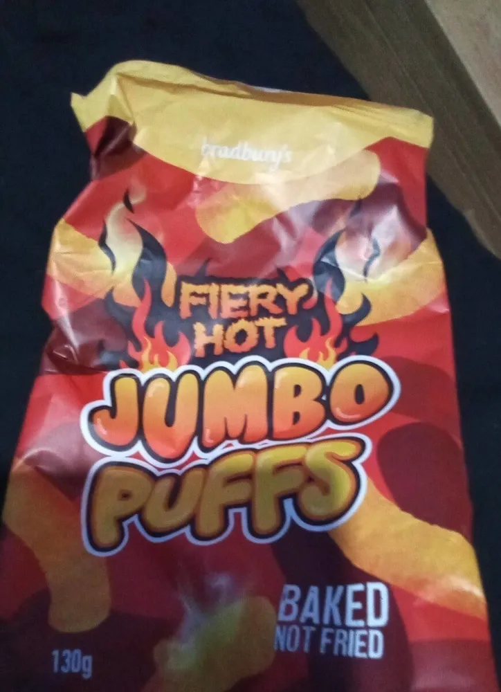 Fiery hot jumbo puffs