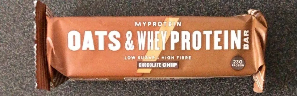 Oats & whey protein bar