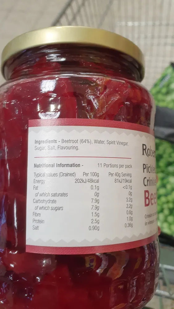 Pickled Crinkle Cut Beetroot