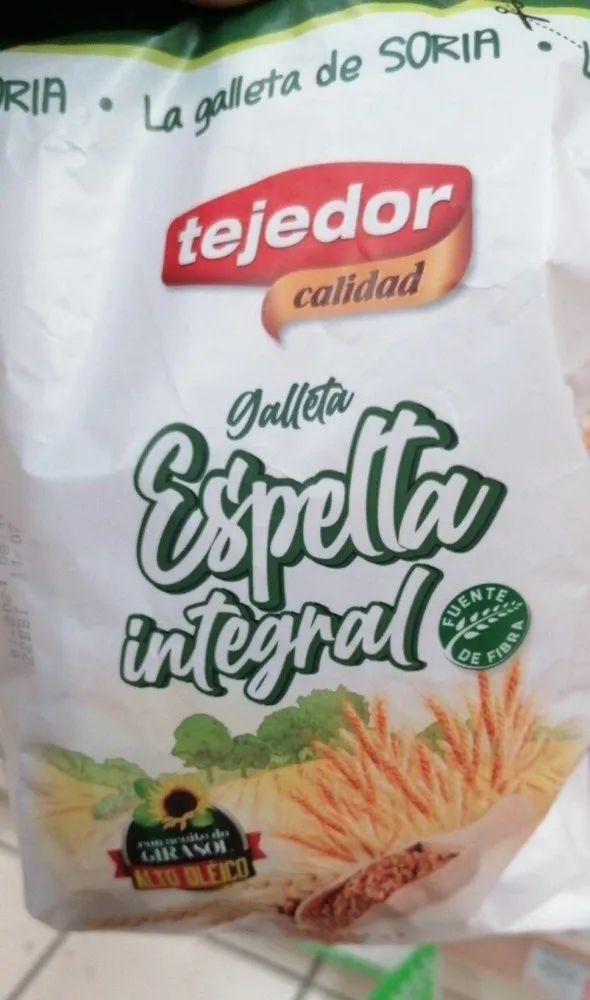 Galletas espelta integral
