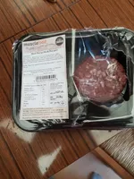 Beef rump steak burgers